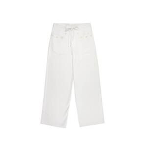 NEW MONOKI women's vegas straight cut pant in off white